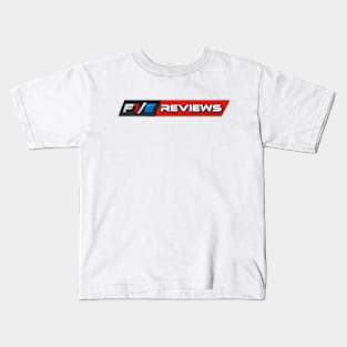 F1/E Reviews Logo Kids T-Shirt